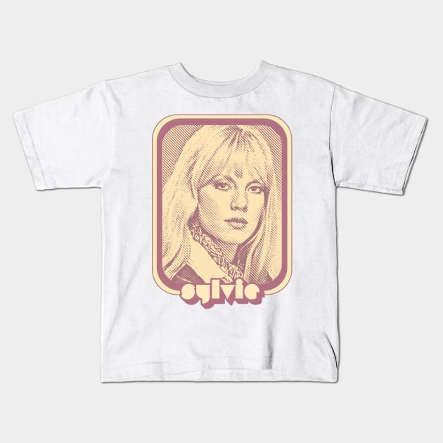 Slyvie Vartan / 60s Ye Ye Girl Kids T-Shirt by DankFutura